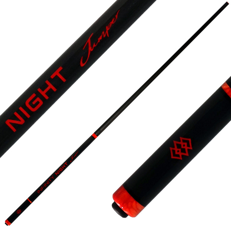 Infinity Night Jumper Carbon Fiber Jump Cue - Magma