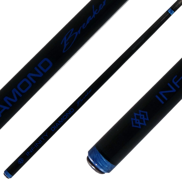 Infinity INDBBL Diamond Breaker Carbon Fiber Break Cue - Blue