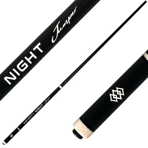 Infinity Night Jumper Carbon Fiber Jump Cue - Ivory 1