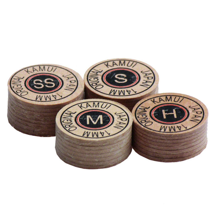 Kamui Original Laminated Leather Pool Cue Tip - Super Soft