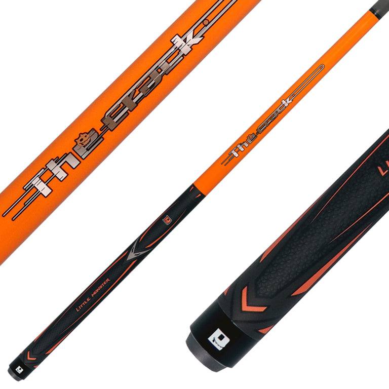 Little Monster Classic Sunshine Orange Impact Break Cue with Carbon Fiber Shaft