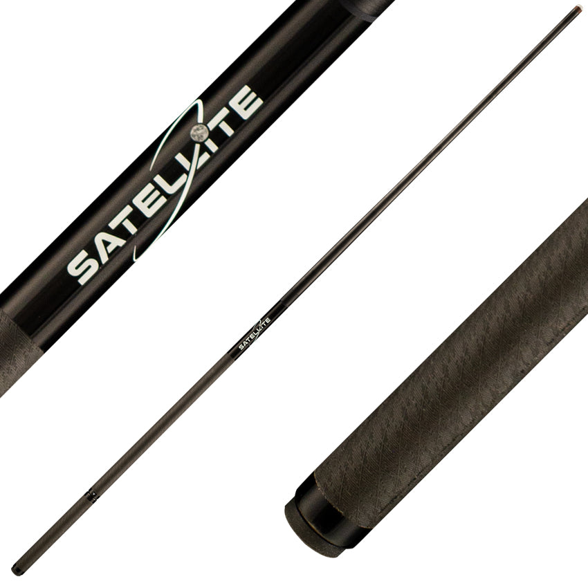 Triple 60 Satellite Carbon Fiber Jump Cue with TACTiQ Performance Sports Wrap