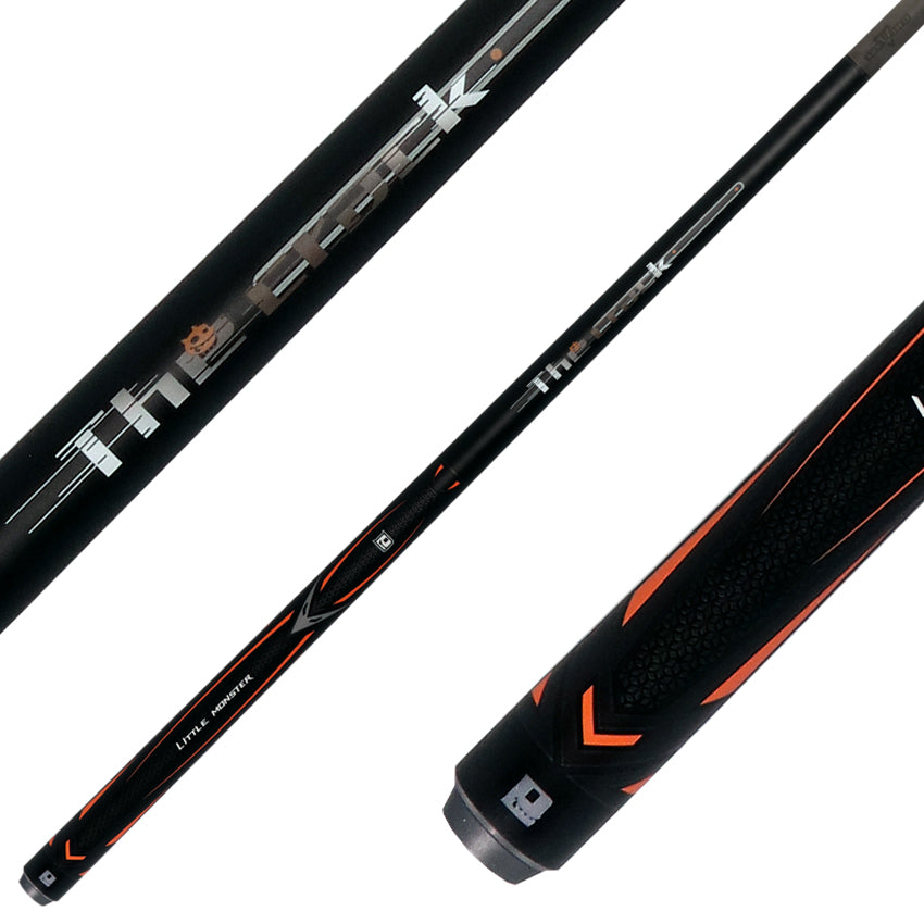 Little Monster LMBRKCLUVSWBK Classic Black Impact Break Cue with Carbon Fiber Shaft