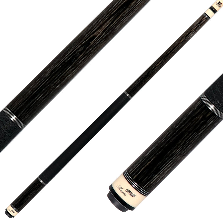Fury TW2 Pool Cue - Gray-Stained Tec-Wood | Elephant Wrap | HT2 Wood Shaft