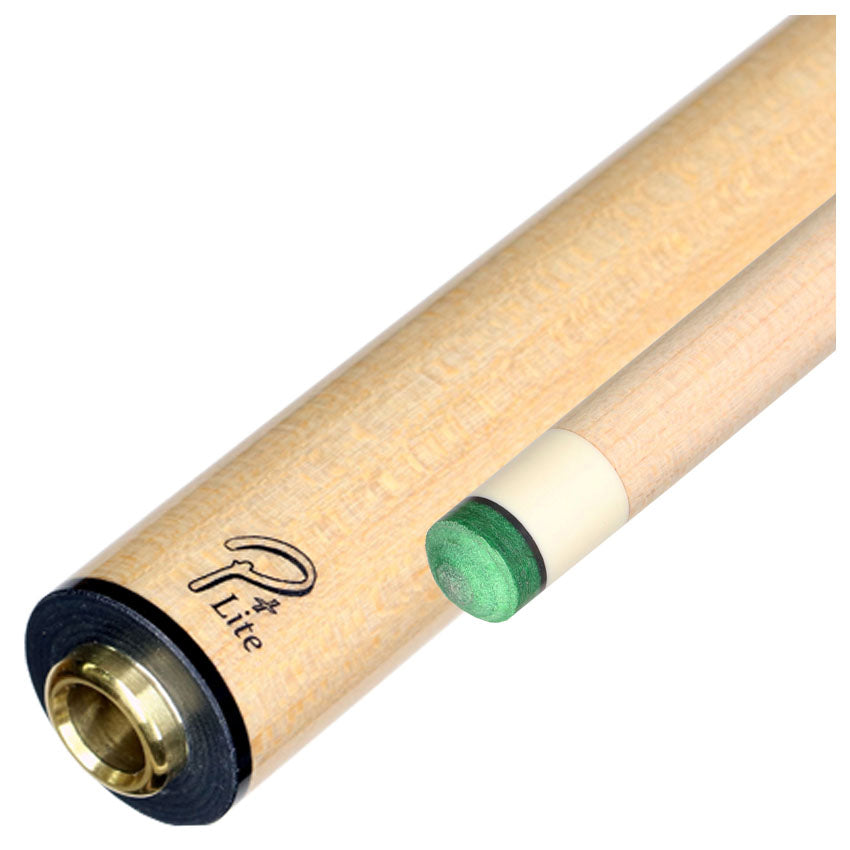 Pechauer P+ Lite 11.75 Thin Black Collar Pool Cue Shaft - Pro Joint