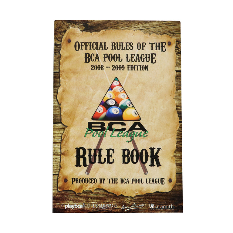 BCA 2008/2009 Rule Book - Brown Wanted Cover