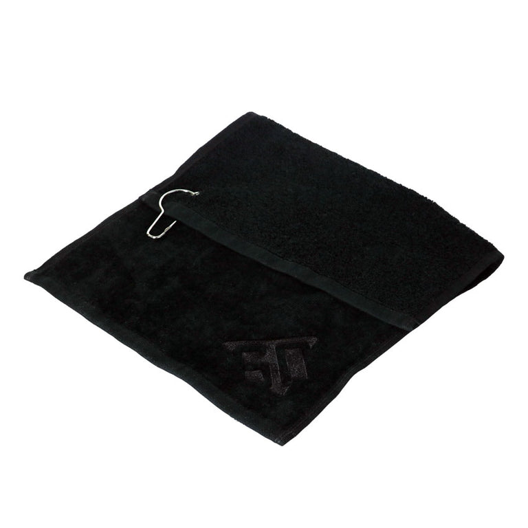 Triple 60 Embroidered Logo Terry Cloth Towel with Carabiner