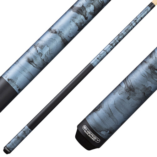 Players ENS1 Energy Series Wrapless Pool Cue - Matte Teal Smoke 1