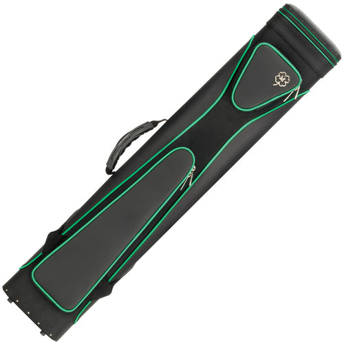 McDermott 750942 Tournament Collection Black/Green 4x6 Sport Pool Cue Case 1