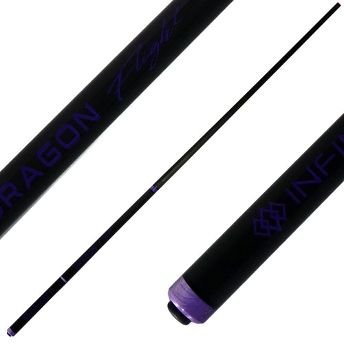 Infinity Dragon Flight Carbon Fiber Long Jump Cue - Purple 1