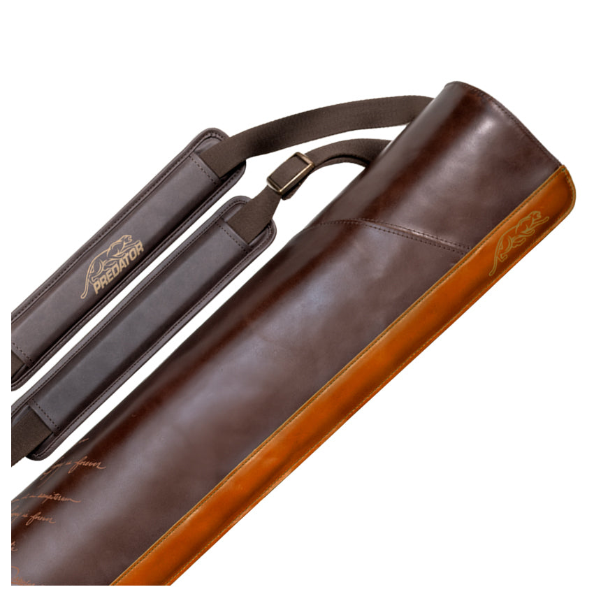 Predator Limited Edition Legacy 2x4 Soft Pool Cue Case - Dark Brown