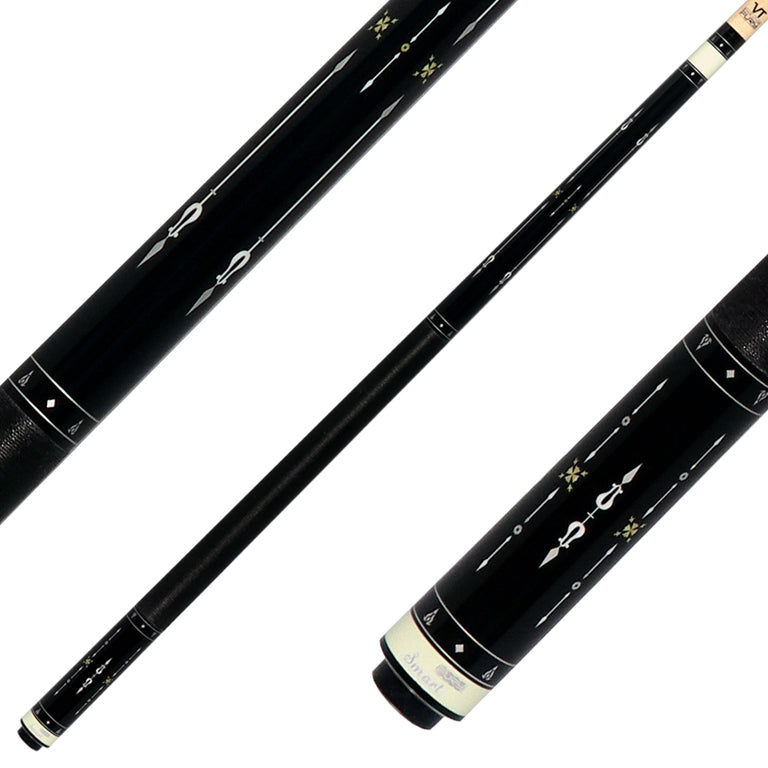 Fury VT5 Graphic Pool Cue with Irish Linen Wrap