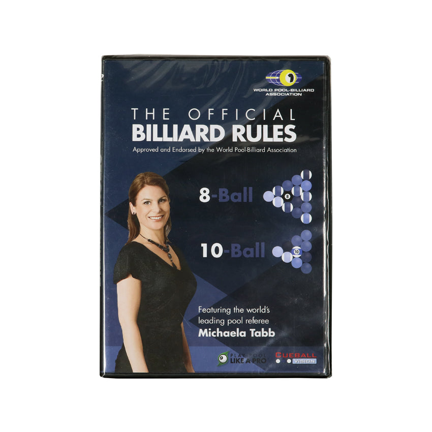 The Official Billiard Rules of 8 and 10 Ball DVD