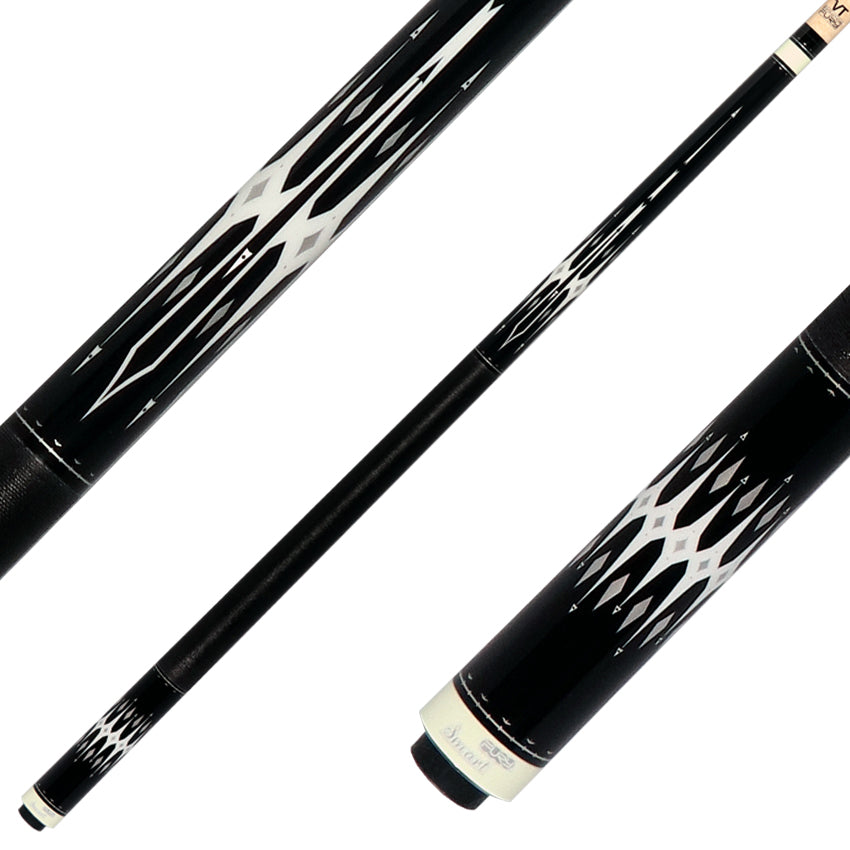 Fury VT6 Graphic Pool Cue with Irish Linen Wrap