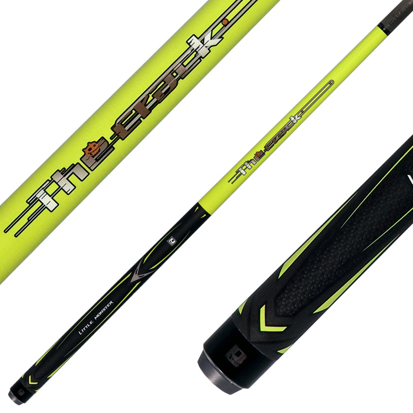 Little Monster LMBRKCLUVSWGN Classic Green Impact Break Cue with Carbon Fiber Shaft