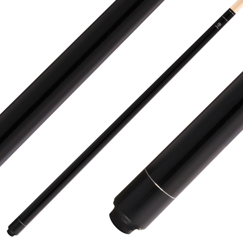 Lucky L01 No Wrap Pool Cue - Black