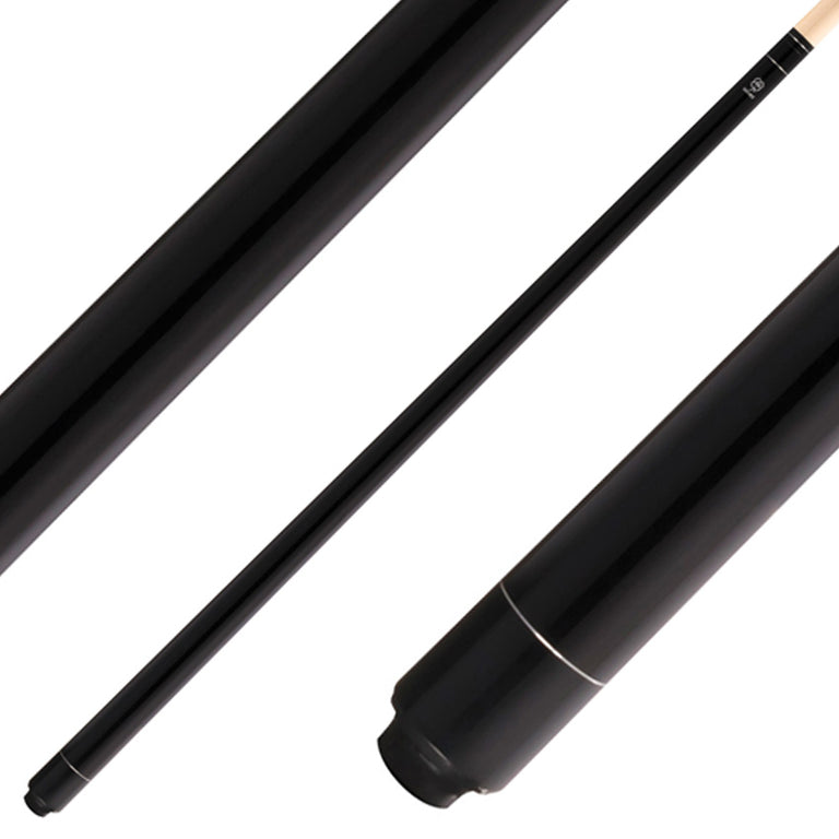 Lucky L01 No Wrap Pool Cue - Black