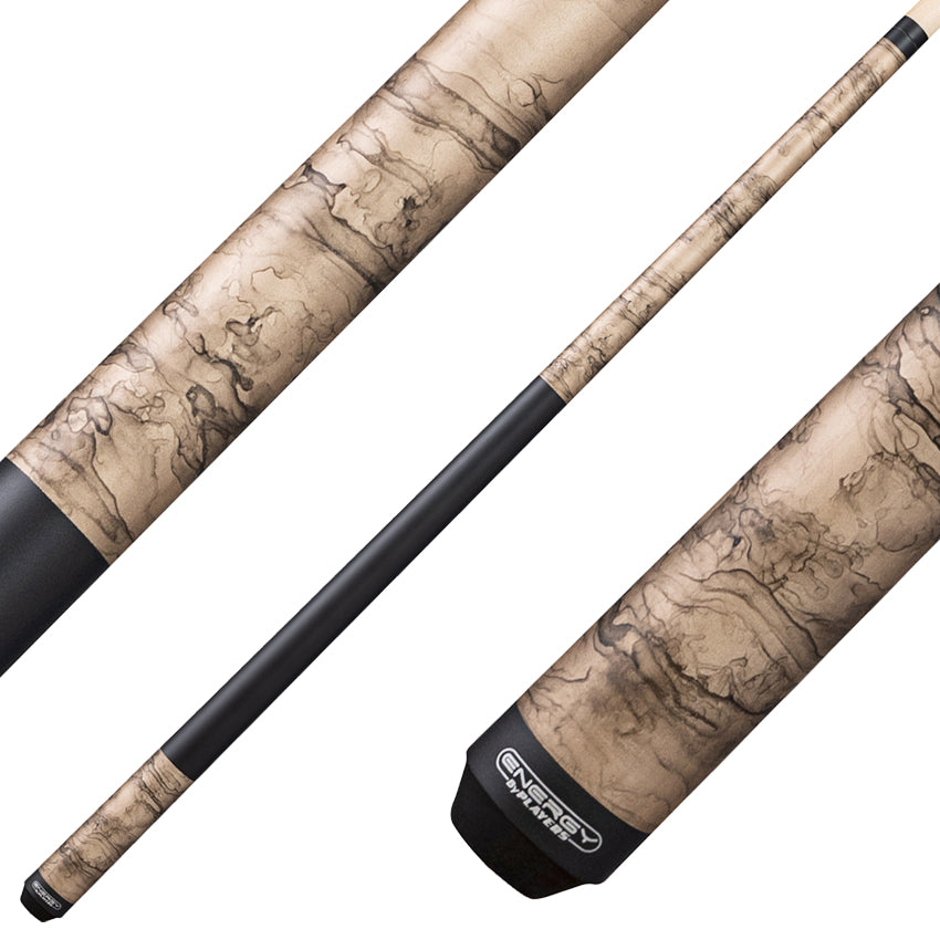 Players ENS2 Energy Series Matte Wrapless Pool Cue - Champagne Smoke