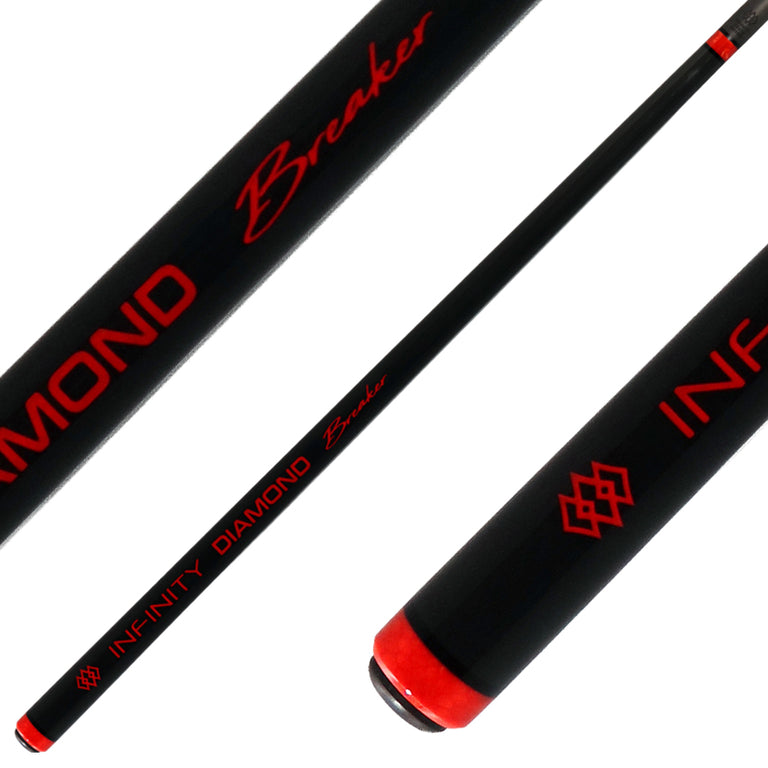 Infinity INDBMM Diamond Breaker Carbon Fiber Break Cue - Magma