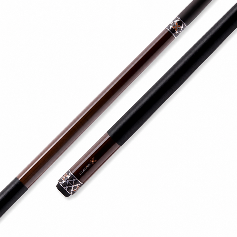 Cuetec 95-122U Cynergy X Amber Pool Cue with Black Poly Wrap