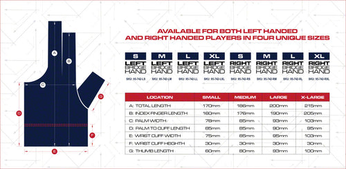 Cuetec Axis Navy Billiard Glove - Right Bridge Hand 2