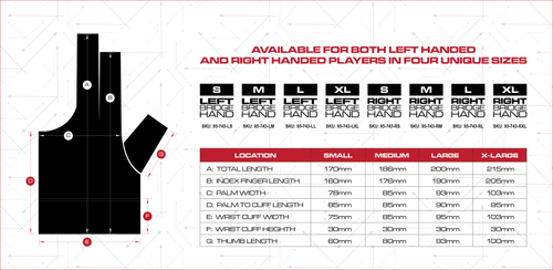 Cuetec Axis Speed Grey Billiard Glove - Left Bridge Hand 2