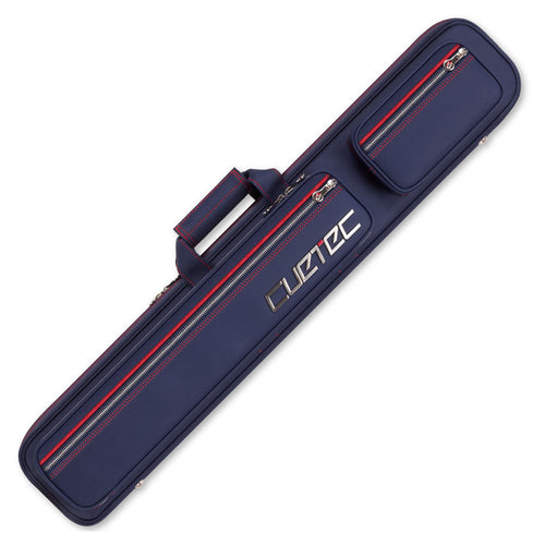 Cuetec 95-755 Pro Line 4x8 Soft Professional Pool Cue Case - Navy 1