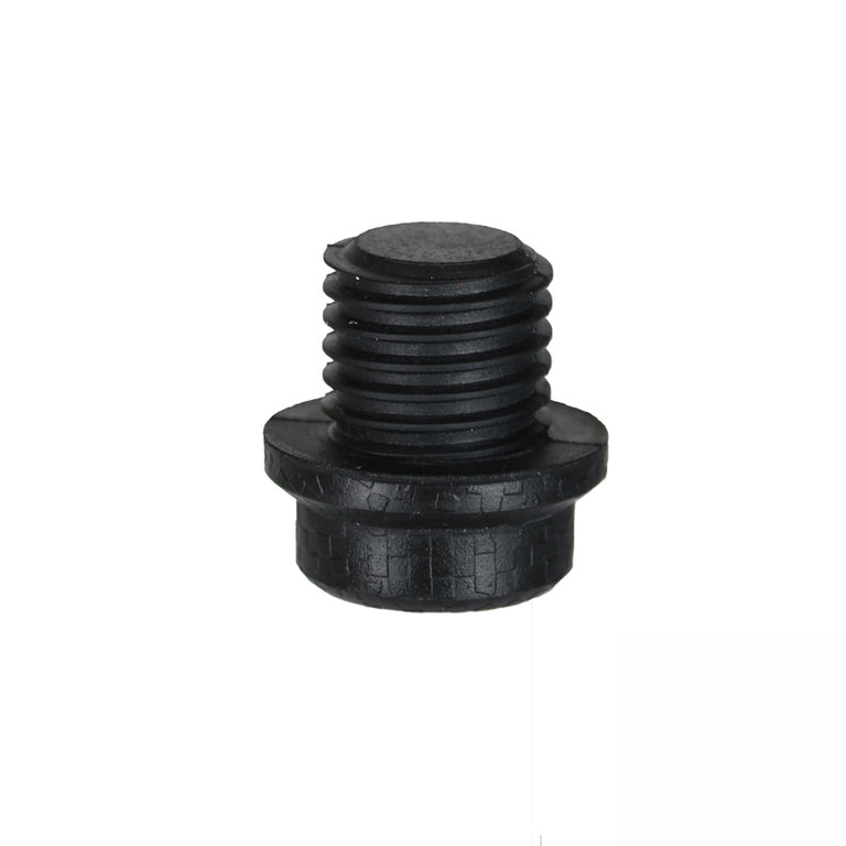Standard Black Rubber Butt Bumper Threaded