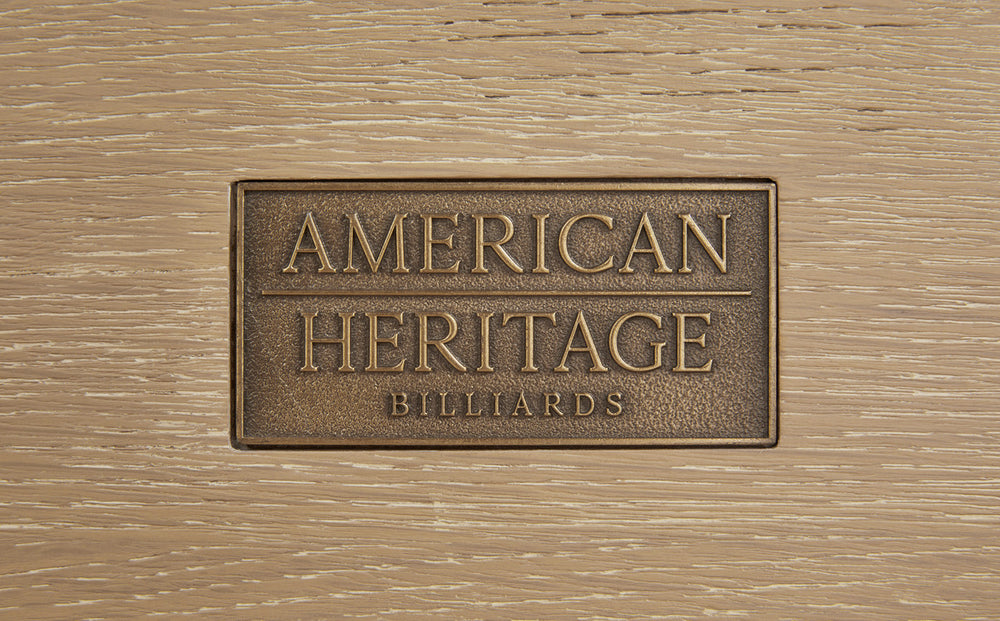 American Heritage Port Royal Standup Dartboard Cabinet - White Oak