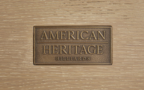 American Heritage Port Royal Standup Dartboard Cabinet - White Oak 8