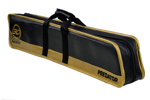 Predator Roadline 30th Anniversary C48BLKGLDS 4x8 Butterfly Soft Pool Cue Case - Black and Gold 2