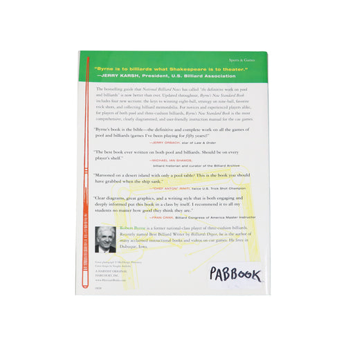 Byrne's New Standard Book of Pool and Billiards 2