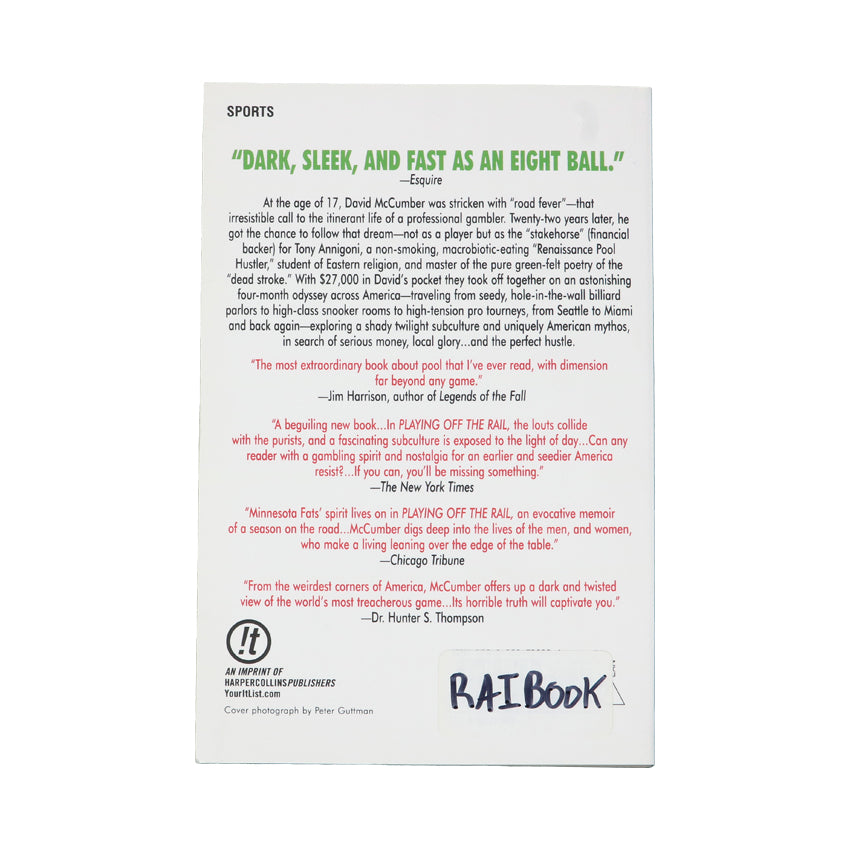 Playing off the Rail Book