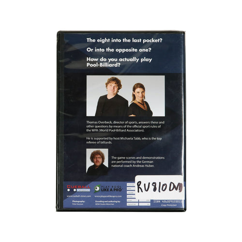 The Official Billiard Rules of 8 and 10 Ball DVD 2