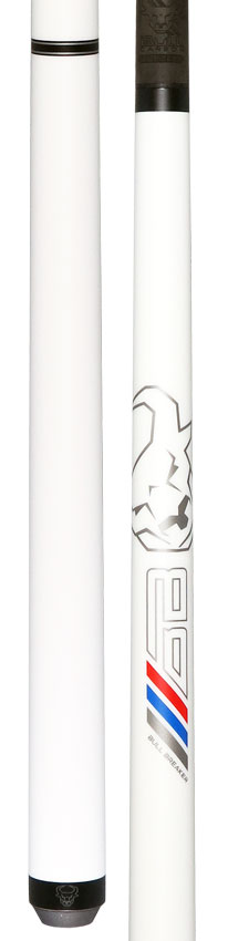 Bull Carbon Bull Breaker Pearl White No Wrap Break Cue 3
