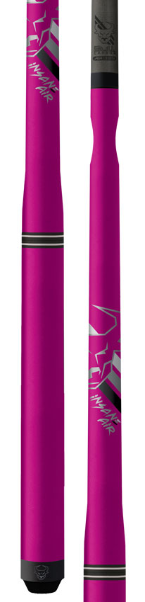 Bull Carbon Insane Air No Wrap Jump Cue - Pink Perfection 3