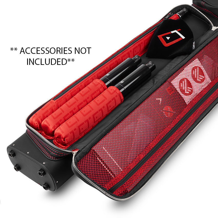 Cuetec Pro Line Black 3x5 Hard Professional Pool Cue Case - 95-757B