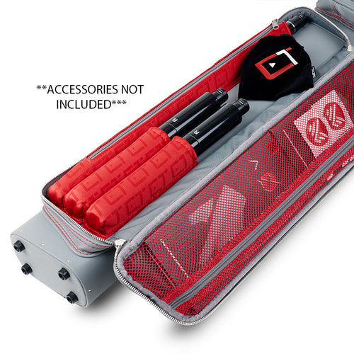 Cuetec Pro Line Speed Gray 3X5 Hard Professional Pool Cue Case - 95-757G 3