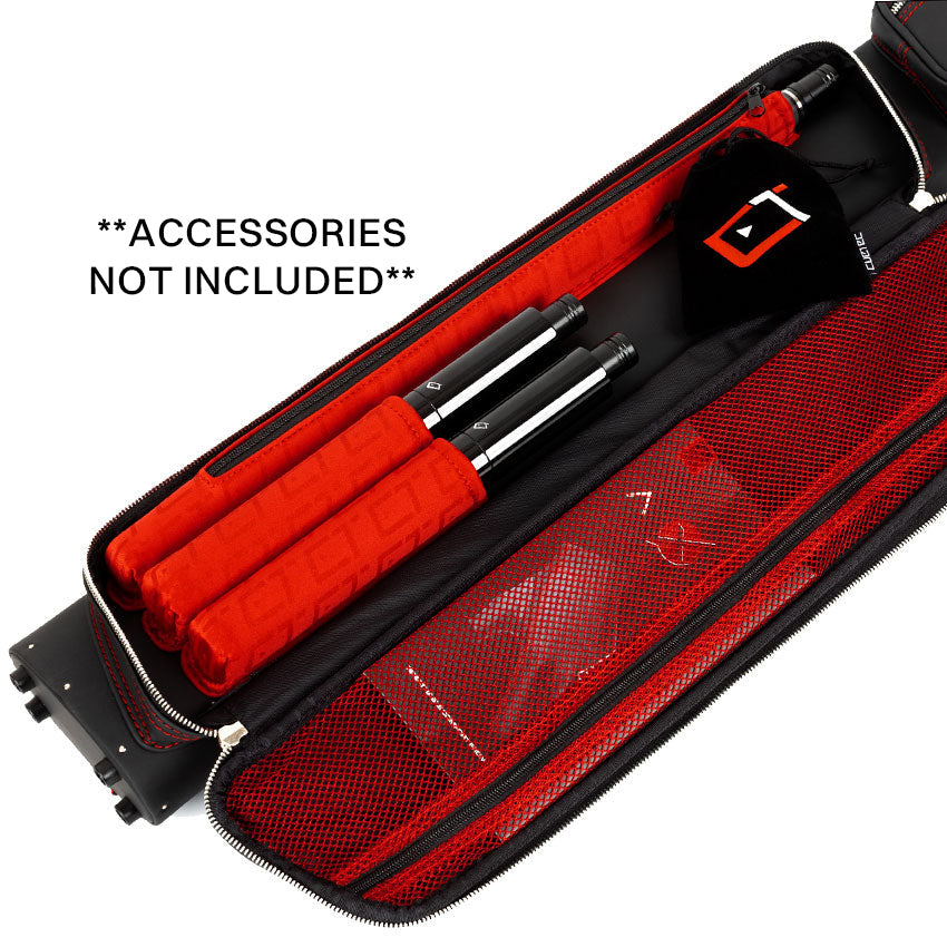 Cuetec 95-750 Pro Line 2x4 Hard Professional Pool Cue Case - Black