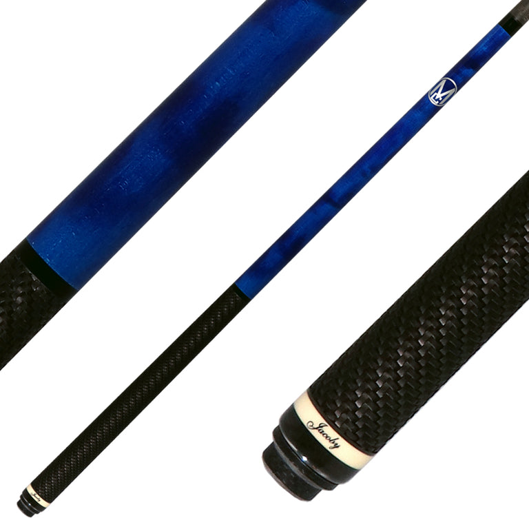 Jacoby JACMCSGBLU Custom Monster Crush Break Cue with Sport Grip - Blue