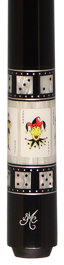 Meucci Casino Series BMC10CJKR Pool Cue - BMC Casino 10 Joker with Carbon Shaft 4