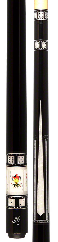 Meucci Casino Series BMC10PJKR Pool Cue - BMC Casino 10 Joker with Pro Shaft