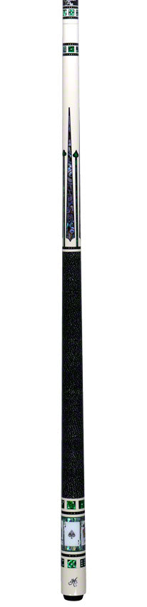 Meucci Casino Series BMC2SPADESC Pool Cue - BMC Casino 2 Spades with Carbon Shaft