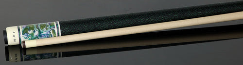 Viking SmartShops Series Teal Stained Maple with Frost Meadow Pearl Sleeve Cue of the Month - 4