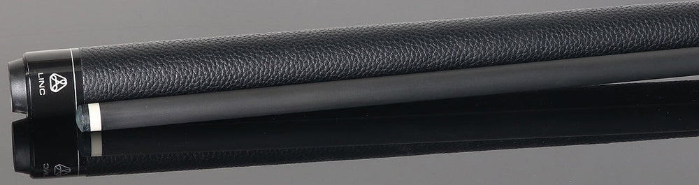 Linc LC103 Black with Red / Gray Graphic Cue & Carbon Fiber Shaft