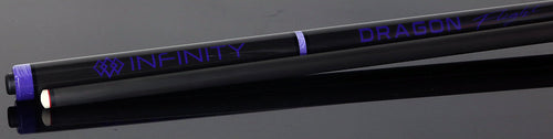 Infinity Dragon Flight Carbon Fiber Long Jump Cue - Purple 3