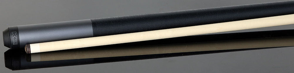 K2 KL108 Matte Smoke Gray Pool Cue with 12.50mm K2 LD Shaft