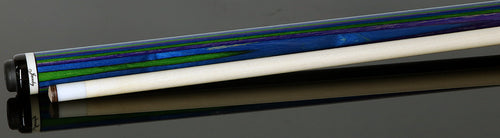 Jacoby Element Wind Cue Laminated Gray/Green/Blue - JACLAMWIND 3