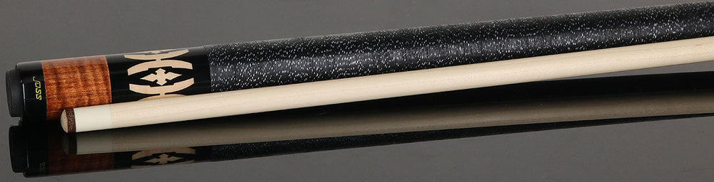 Joss JSM10-DIS Pool Cue - Nutmeg-Stained Curly Maple with Maple Inlays