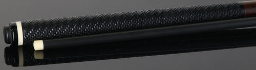 Jacoby JACBKOUTBCSGBR BlaCkOut Carbon Fiber Straight Break Cue - Brown with Wrap 3